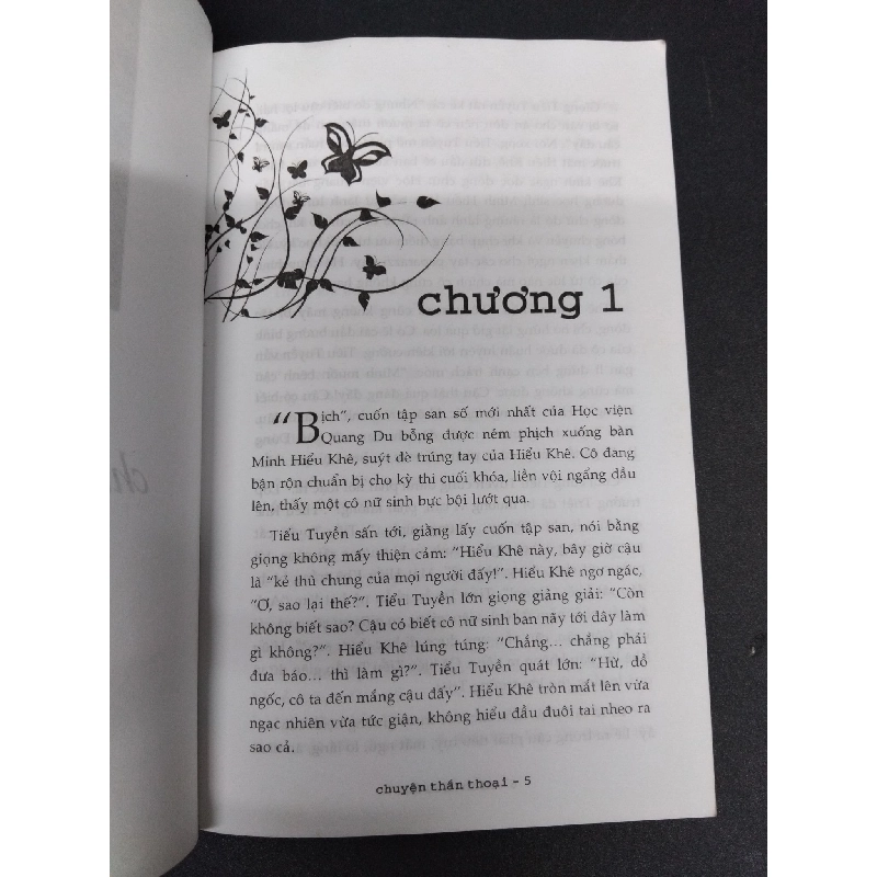 Chuyện Thần Thoại mới 80% ố vàng 2009 HCM2606 Minh Hiểu Khê VĂN HỌC 915966