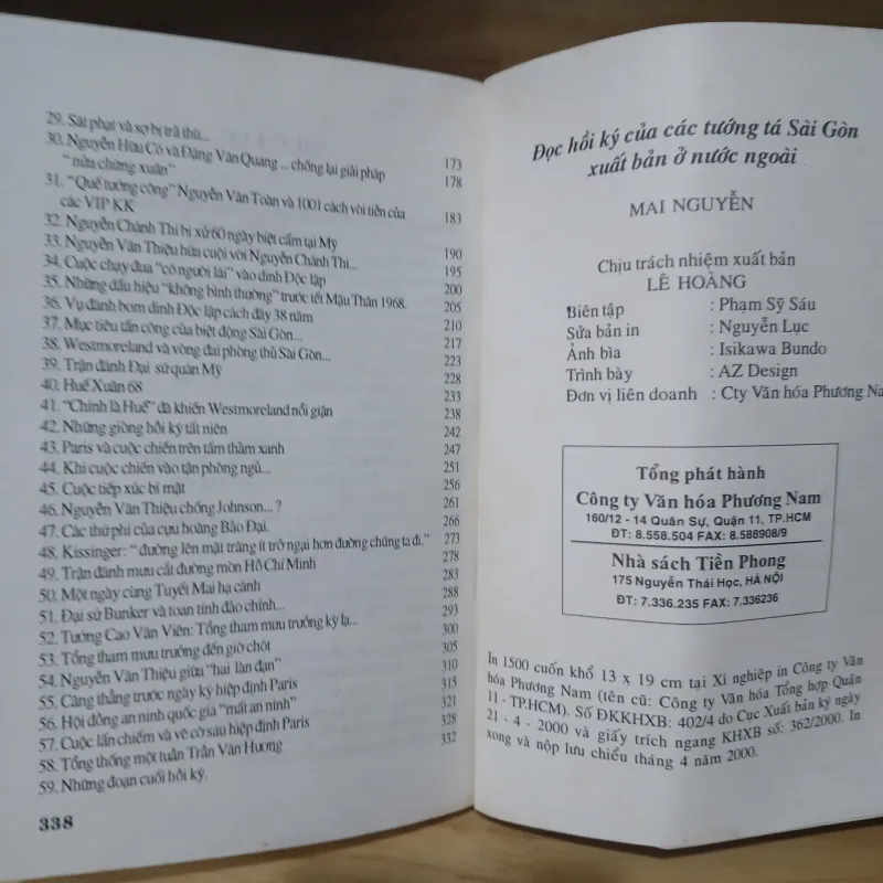 Đọc Hồi Ký Của Các Tướng Tá Sài Gòn - Mai Nguyễn 488643