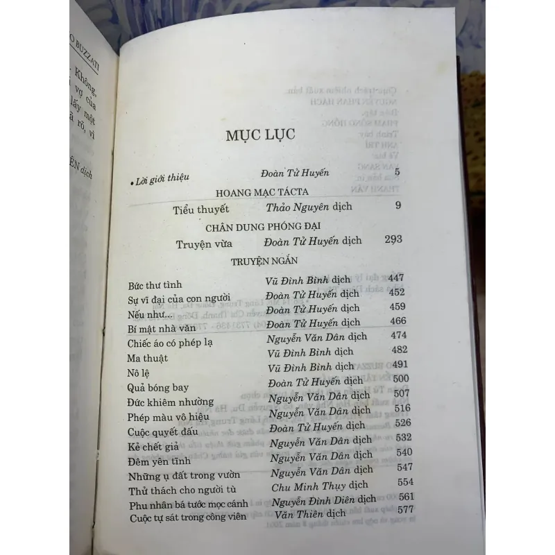 Dino Buzzati Tuyển Tập Tác Phẩm 739045