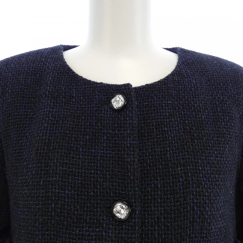 Áo khoác không cổ CHANEL P71190V37139 629554