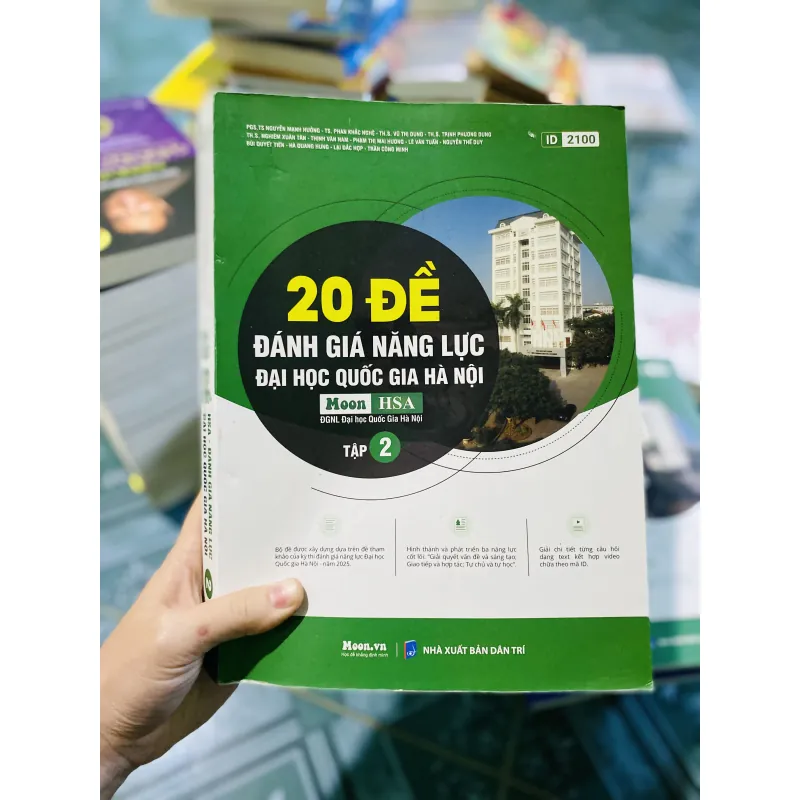 20 Đề Luyện Thi Đánh Giá Năng Lực Theo Cấu Trúc Đề Thi Của Đại Học Quốc gia Hà Nội (Moon) 752306