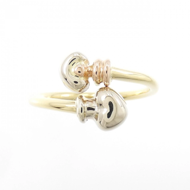 Nhẫn trái tim ba màu K18 670726