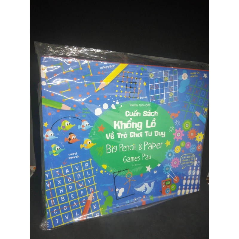 Bộ 4 cuốn Cuốn sách khổng lồ về trò chơi tư duy mới 100% HCM0903 911186