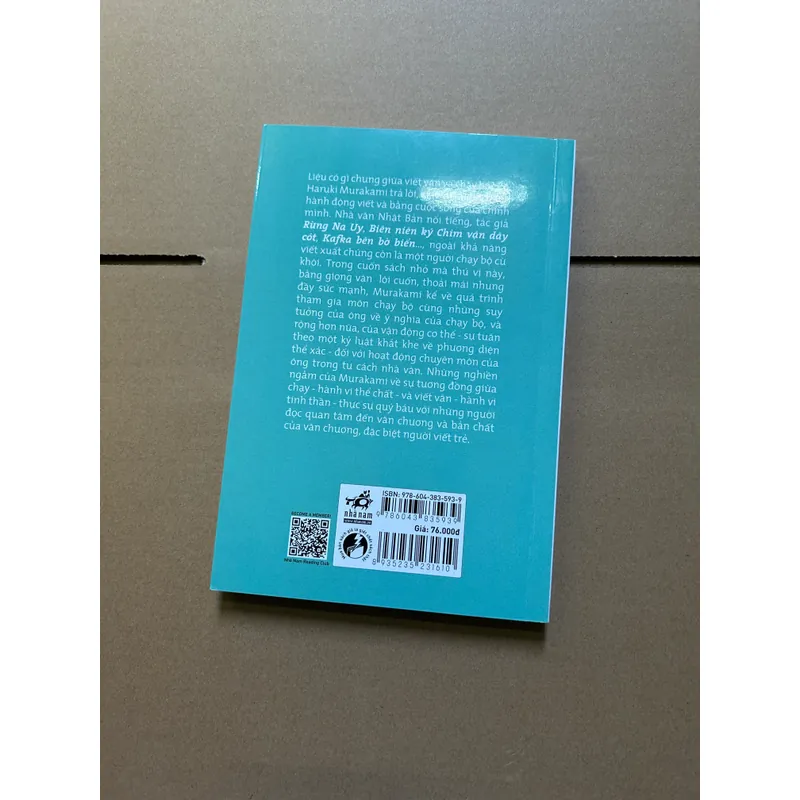 Tôi nói gì khi nói về chạy bộ 722646