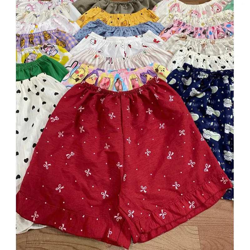 Quần sóc vải nhiều kiểu dáng sz từ 40-75kg 1013434