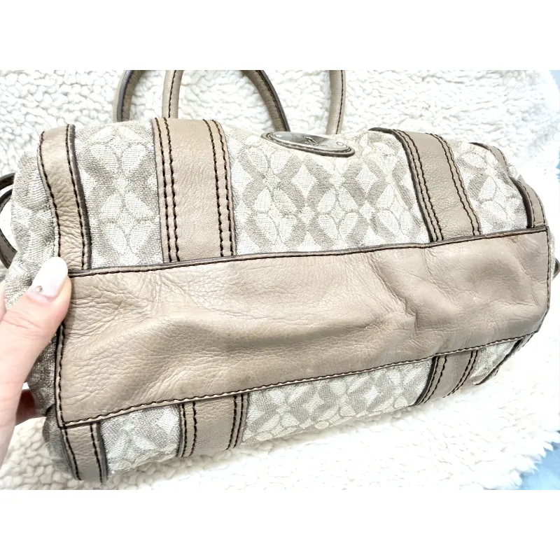 ✨ Fossil chuẩn Vintage – canvas phối da thật 971248