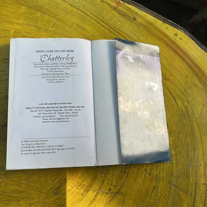 NGƯỜI TÌNH CỦA PHU NHÂN CHATTERLEY- (2)D.H. LAWRENCE 571911