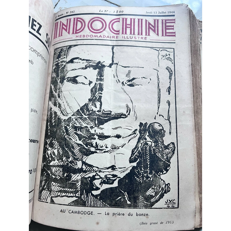 Tuần san Indochine Hebdomadaire Illustré (TẠP CHÍ INDOCHINE) 459691