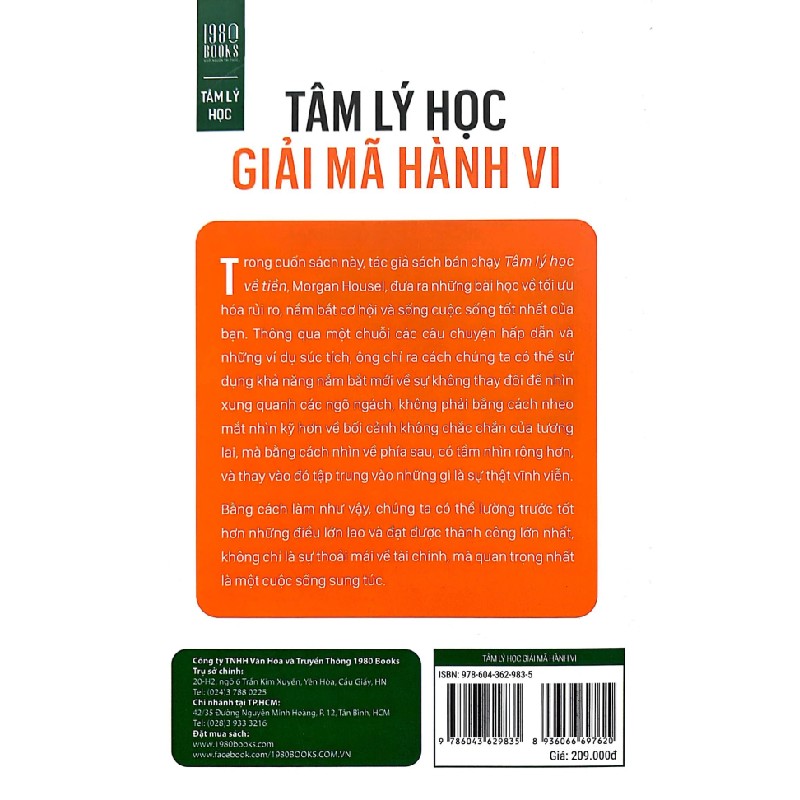 Tâm Lý Học Giải Mã Hành Vi - Morgan Housel 192339