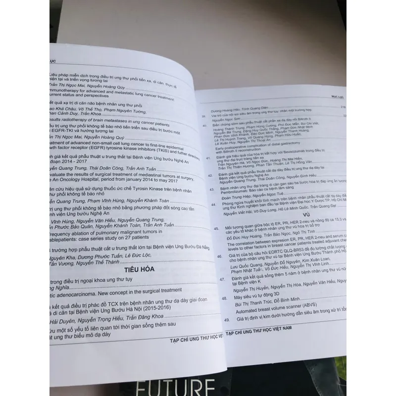 2 CUỐN TẠP CHÍ UNG THƯ HỌC 2017 ( số 4,5) 702033
