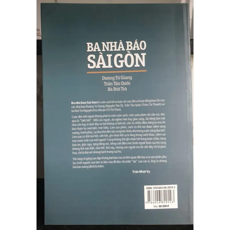 Ba Nhà Báo Sài Gòn 695781