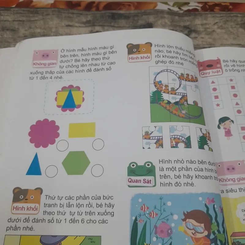 Sách màu trò chơi phát triển cho bé mẫu giáo. 2-8 tuổi. 2 quyển 674671