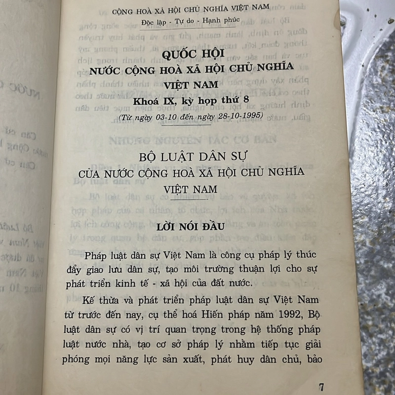 Bộ luật dân sự 1995 469746