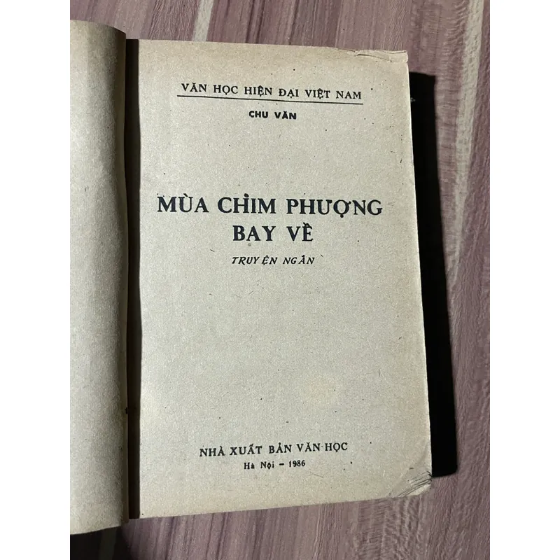 Mùa chim phượng-  Chu Văn  602691