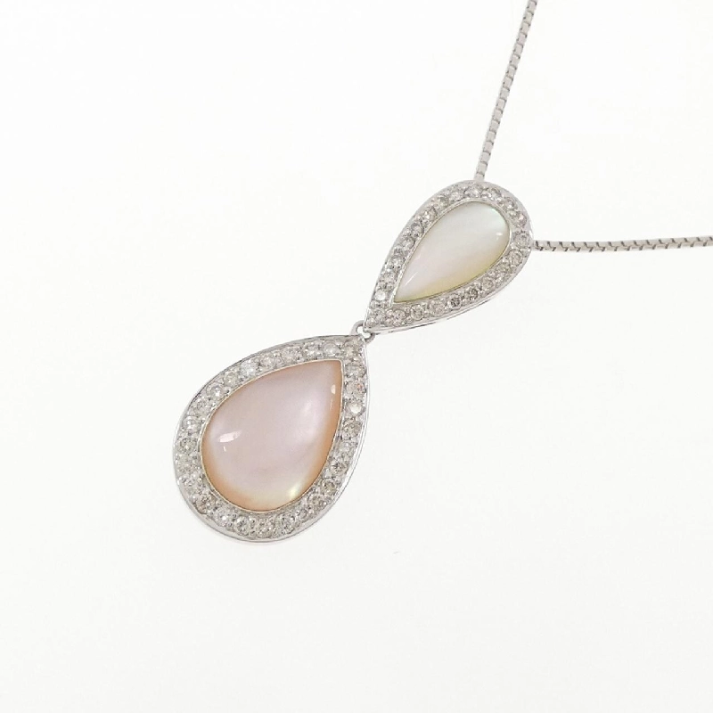 K18WG/750WG Mẹo trai Necklace - Hàng hiệu Authentic 858459