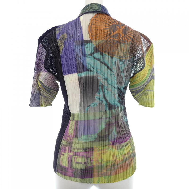 【Vintage】Áo sơ mi ngắn tay PLEATS PLEASE PP12-JJ612 628444