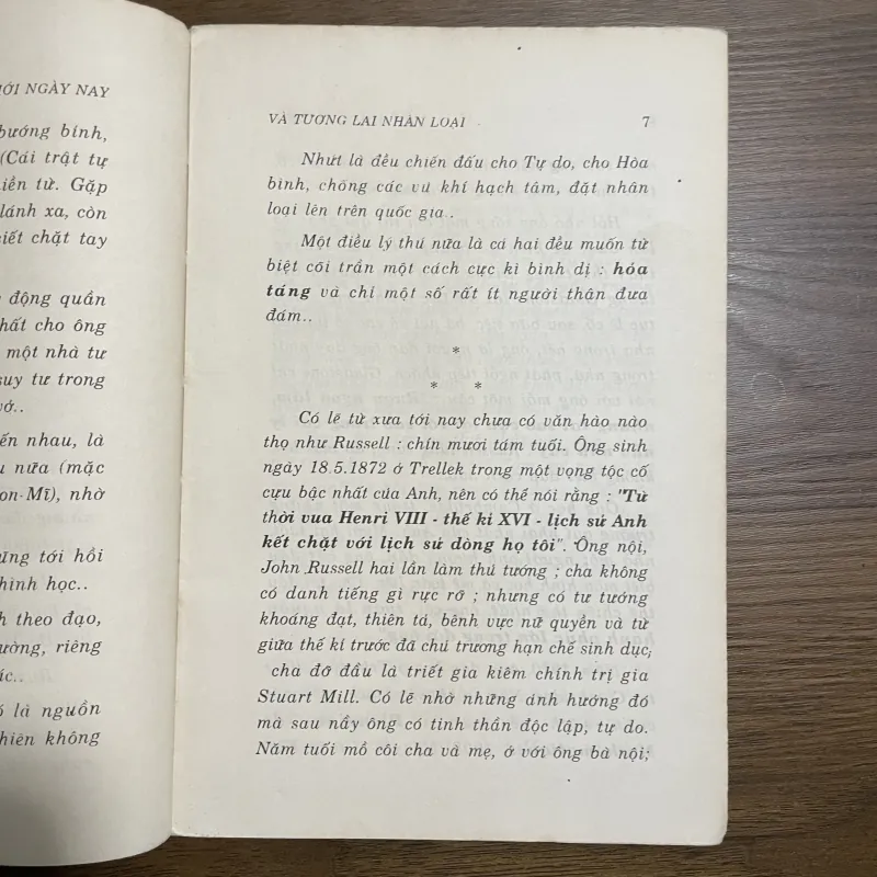 Thế giới ngày nay tương lai nhân loại - Bertrand Russell 933801