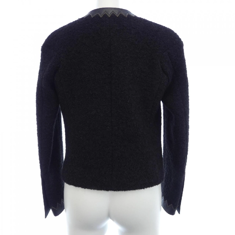 【Mã giảm giá】Áo khoác không cổ CHANEL 636495