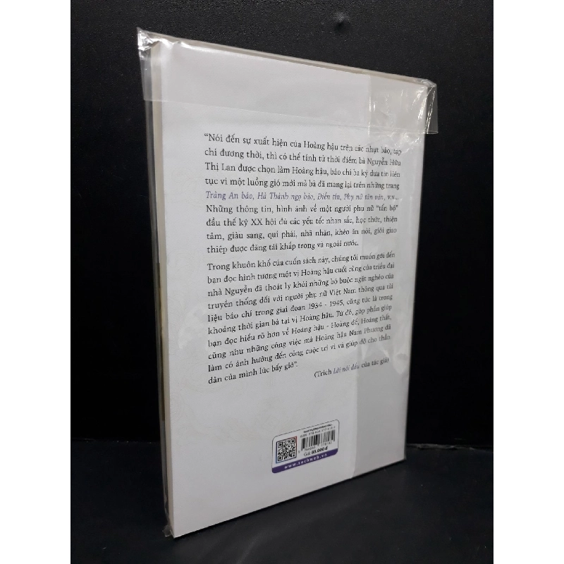 Nam Phương Hoàng hậu vị Quốc mẫu Tân thời qua tư liệu báo chí mới 100% HCM2809 Tử Yếng Lương Hoài Trọng Tính LỊCH SỬ - CHÍNH TRỊ - TRIẾT HỌC 924585