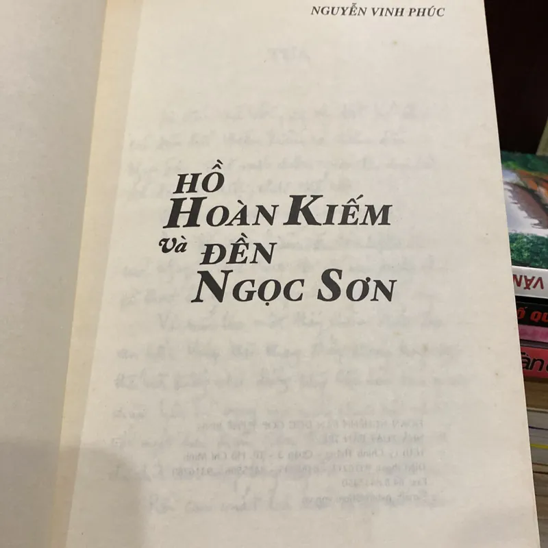 HỒ HOÀN KIẾM VÀ ĐỀN NGỌC SƠN (XB 2003) 739013