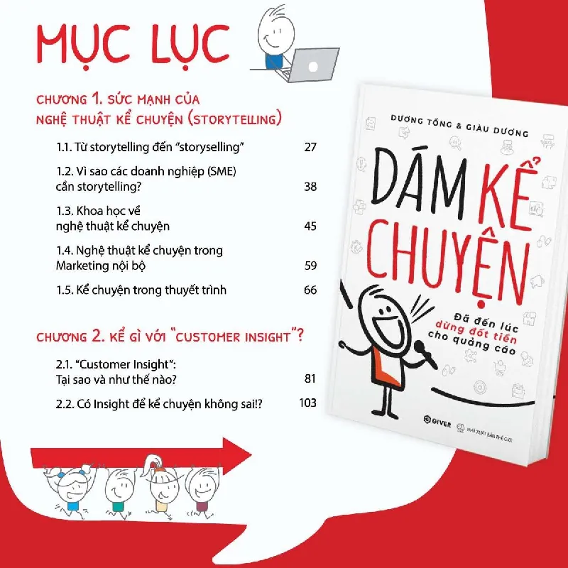 Dám Kể Chuyện - Dương Tống & Giàu Dương - GIVER BOOKS - MARKETING KINH DOANH 595435