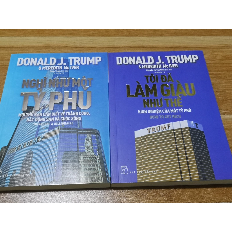Combo 2 cuốn sách của Donald Trump  519763