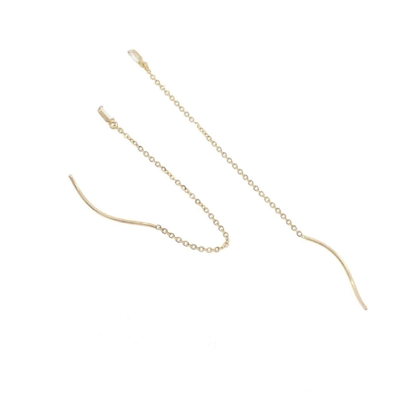 Bông tai kim cương K18YG 0.04CT - Hàng hiệu Chính hãng 867505