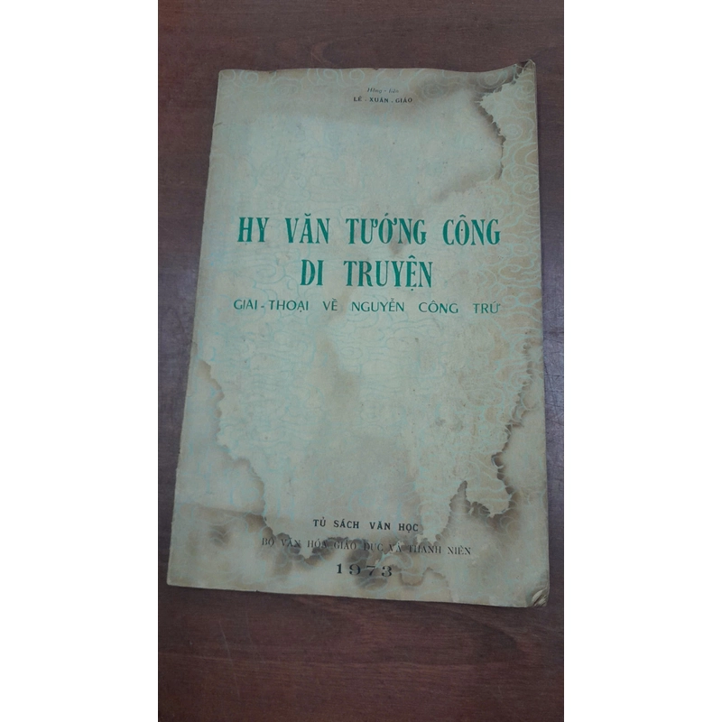 HY VĂN TƯỚNG CÔNG DI TRUYỆN 275089