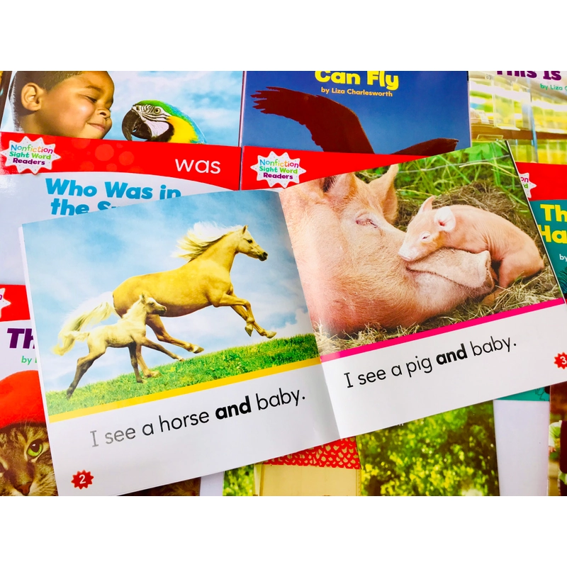 Bộ sách Nonfiction sight word readers 4 levels 466267