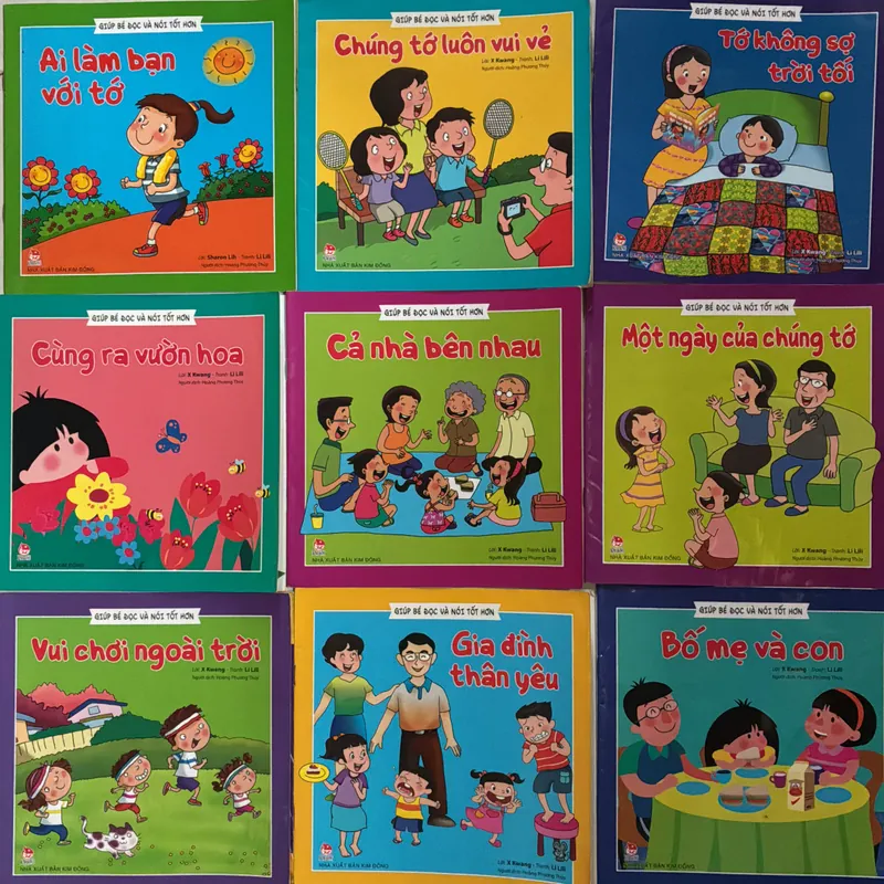 Giúp bé đọc và nói tốt hơn (9 cuốn) 702583