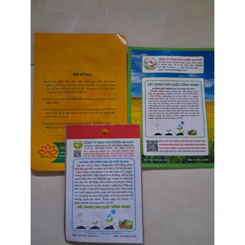 Hạt giống ớt ngọt - tầm bóp - cà chua lùn  1027535