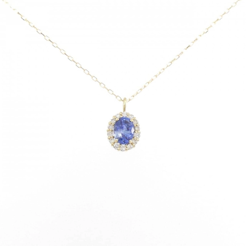 Dây chuyền Sapphire K18YG 0.20CT - Hàng hiệu Chính hãng 862511