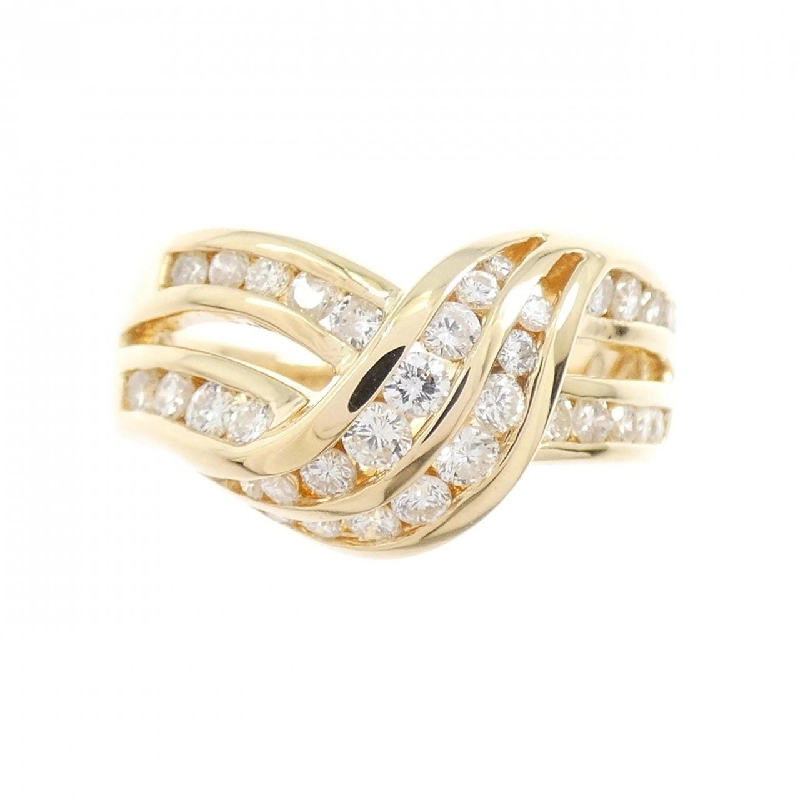 Nhẫn kim cương K18YG 0.75CT - Hàng hiệu Authentic 846731