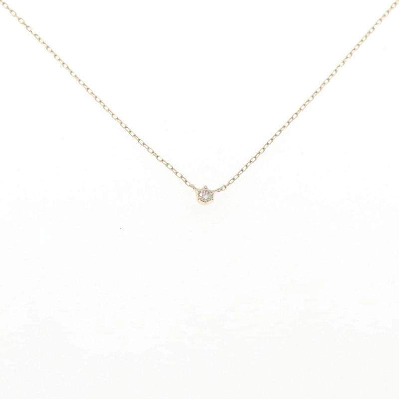 K10YG Solitaire Dây chuyền kim cương 0.05CT - Hàng hiệu Chính hãng 855924