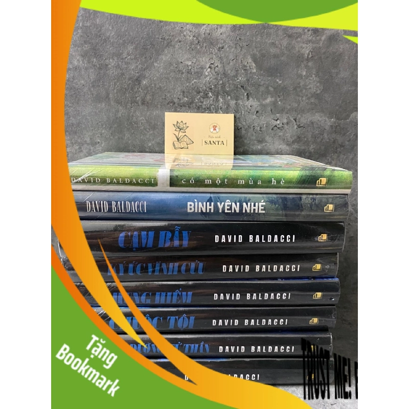 (TẶNG BOOKMARK) David Baldacci - combo 8 quyển (bìa cứng) Sách văn học RBK0302 942696