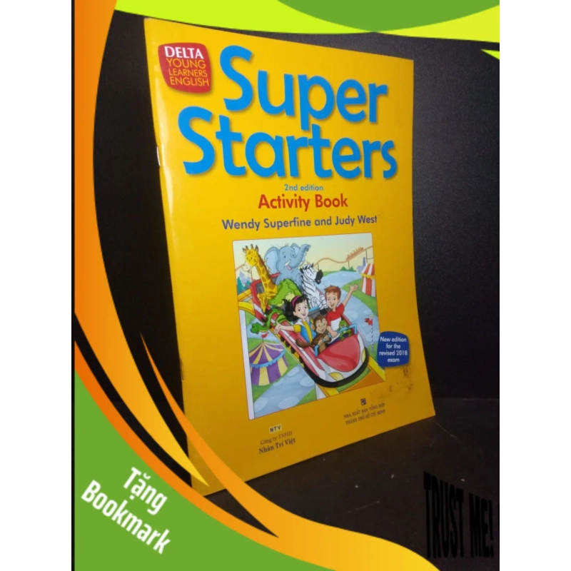 (TẶNG BOOKMARK) Super starters 2nd edition Activity Book Wendy Superfine and Judi West năm 2020 mới 80% bẩn nhẹ RBK0212 952183