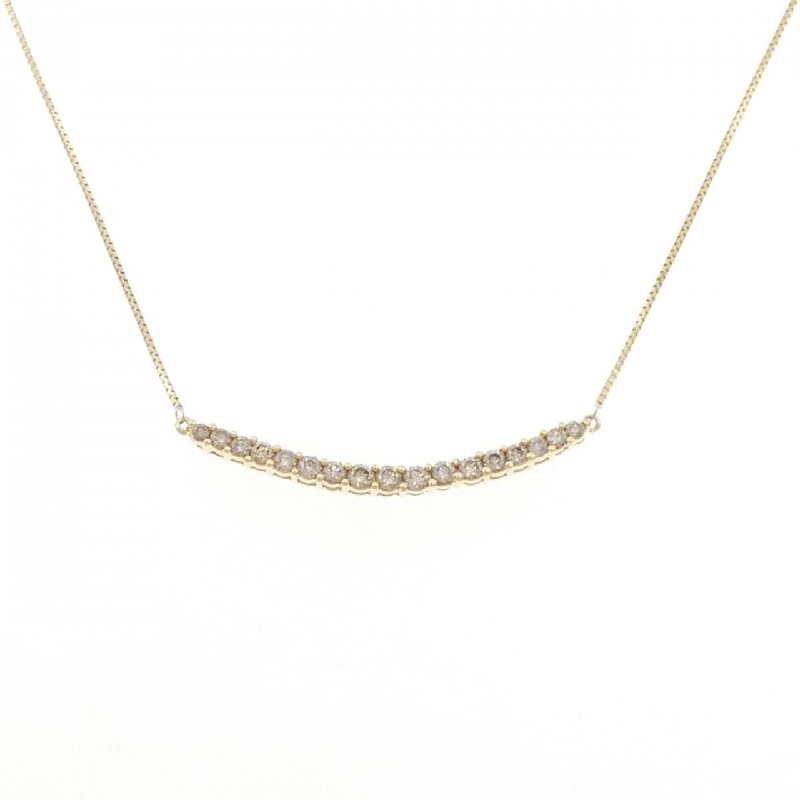 K18YG Dây chuyền kim cương 0.53CT - Hàng hiệu Chính hãng 857272