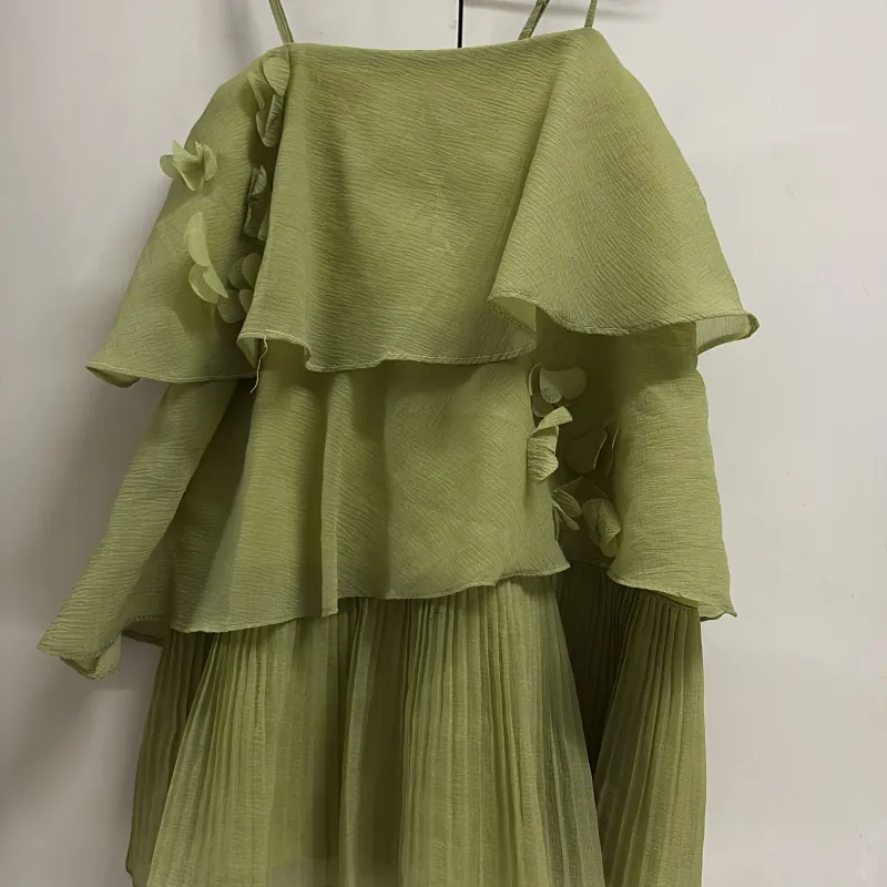 Đầm tiểu thư baby doll xếp li 976023