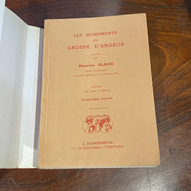 ANGKOR - MAURICE GLAIZE, XUẤT BẢN TẠI PARIS PHÁP NĂM 2003 493001