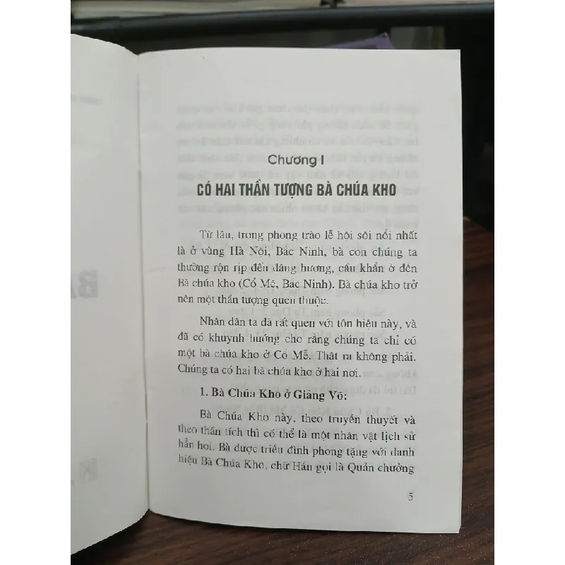 Tìm hiểu về Bà Chúa Kho ở Việt Nam — Giáo sư Vũ Ngọc Khánh 577790