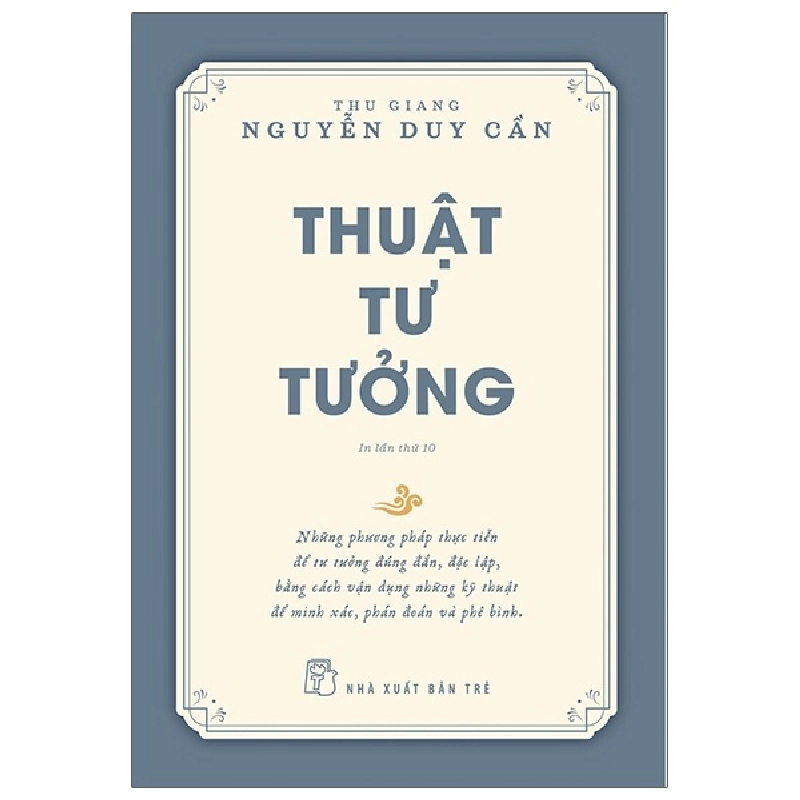 Thuật Tư Tưởng - Thu Giang Nguyễn Duy Cần 295596