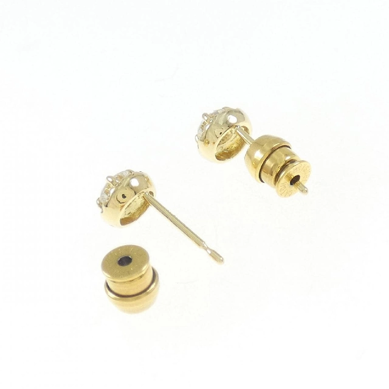 K18YG/ST Bông tai kim cương 0.243CT 0.244CT H SI1 Tốt - Hàng hiệu Chính hãng 874620