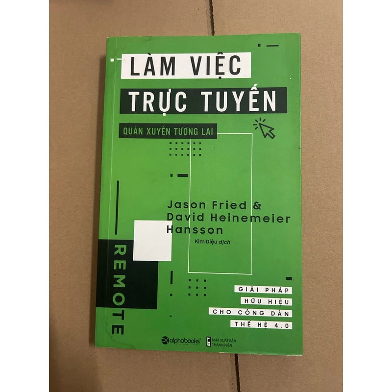 Làm việc trực tuyến quán xuyến tương lai 531513