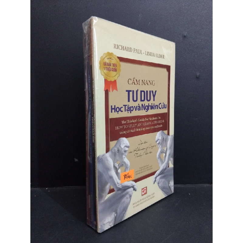 Combo 4 cuốn cẩm nang tư duy mới 90% ố nhẹ, bẩn bìa HCM2811 Richard Paul & Linda Elder KỸ NĂNG Oreka Blogmeo 369022