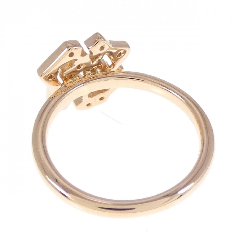 Nhẫn kim cương K18PG hồng 0.10CT 672606