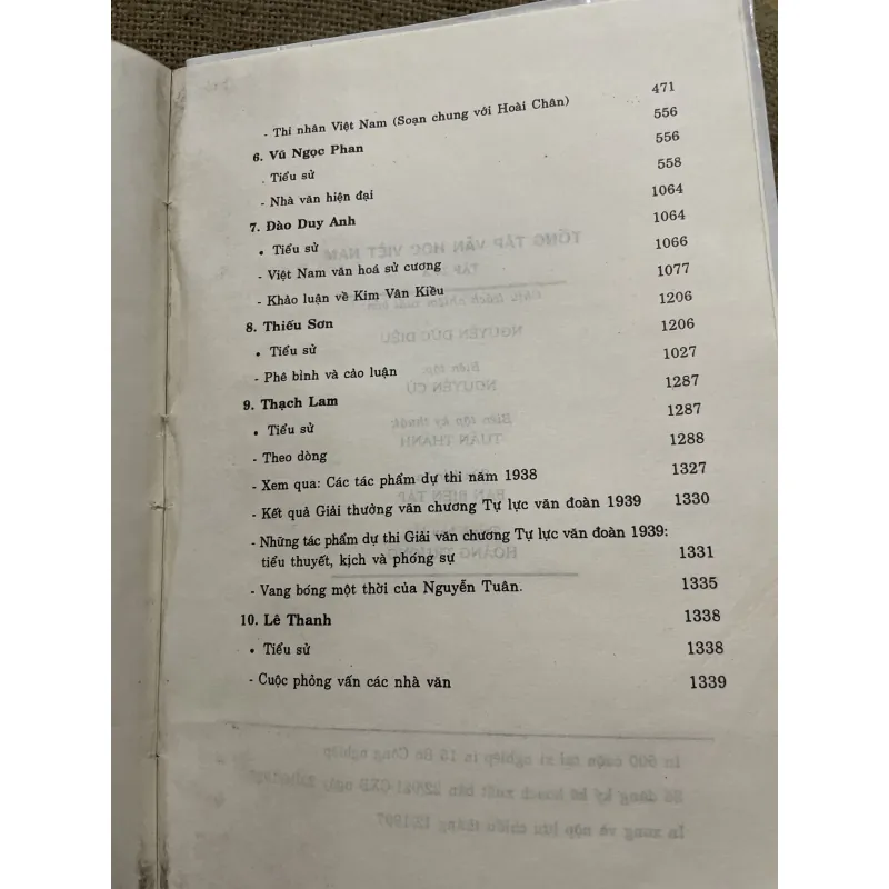 Tổng tập văn học Việt nam tập 24 - sách dày 1430 trang khổ lớn  971384