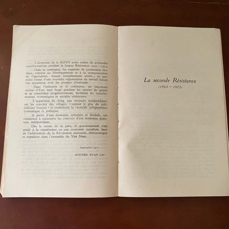 Etudes Vietnamiennes: Politique economique et Guerre de liberation nationale 473725