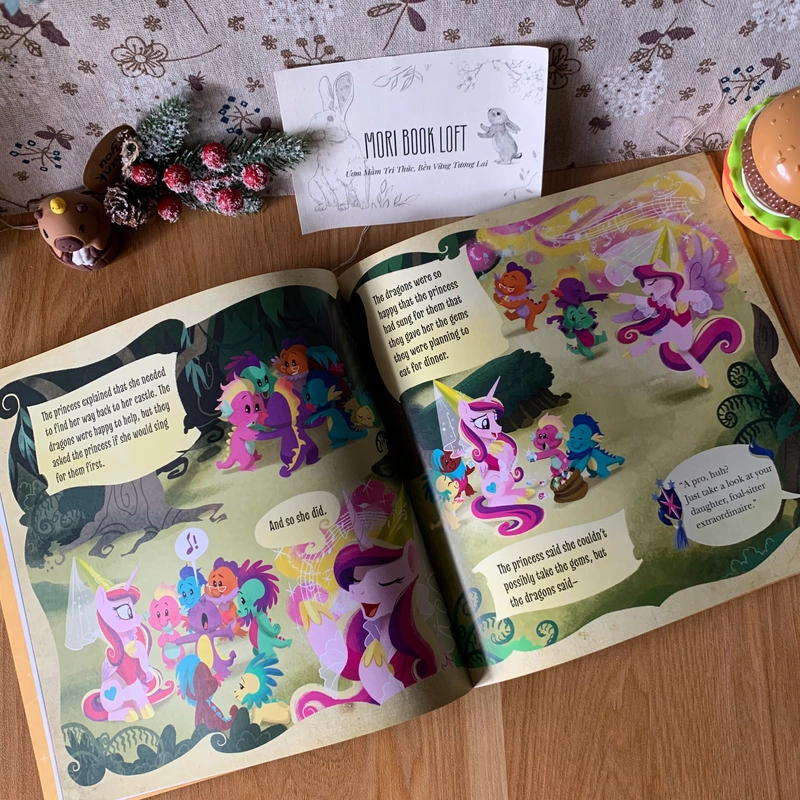 Sách tranh My Little Pony: Goodnight, Baby Flurry Heart, Used, Picture Book For Kids 459511