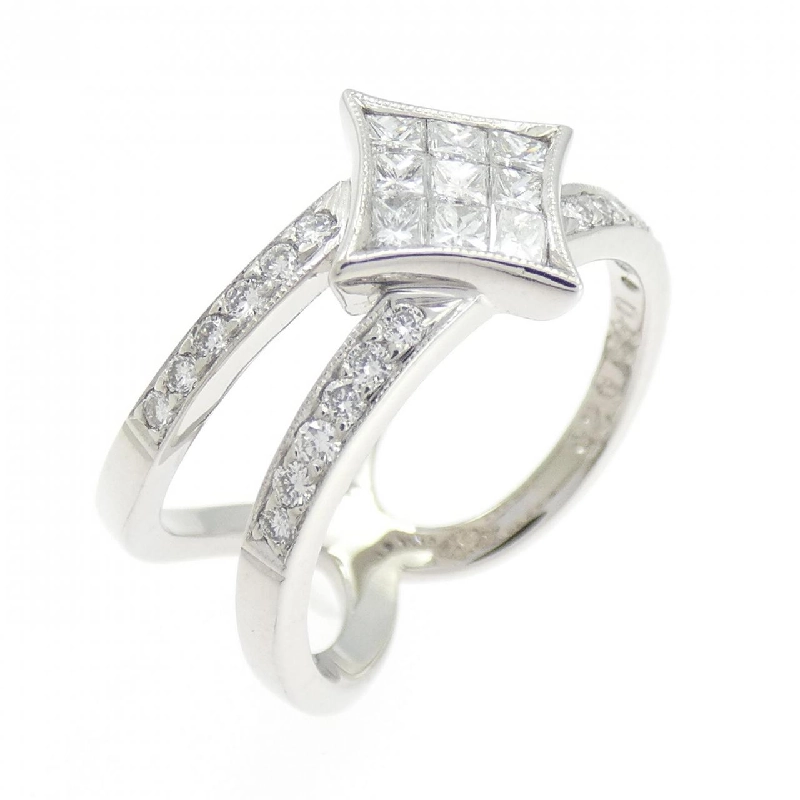 Nhẫn kim cương 750WG 0.33CT - Hàng hiệu Authentic 852969