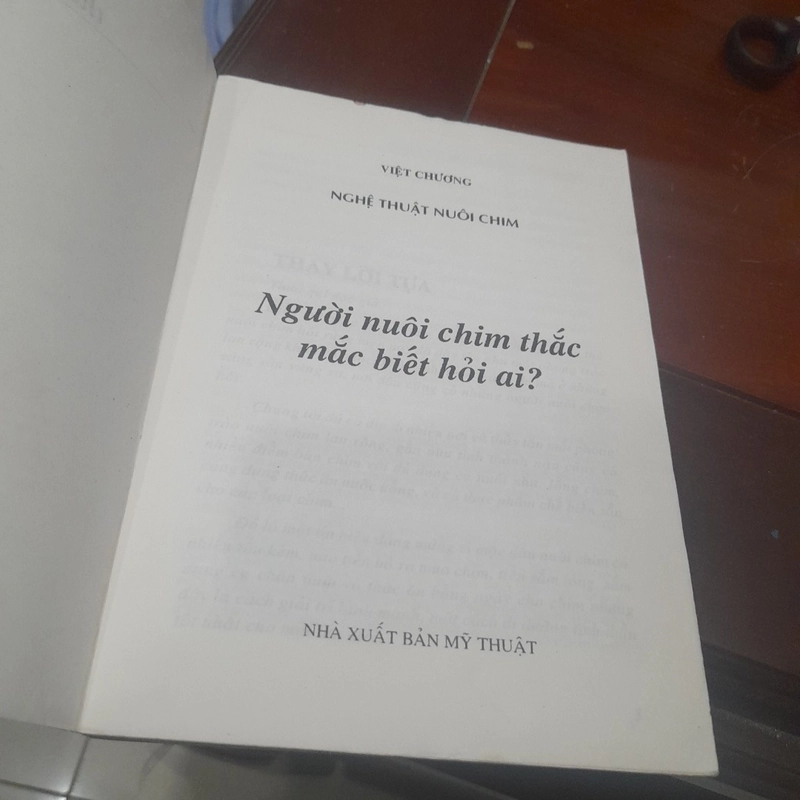 Người NUÔI CHIM thắc mắc biết hỏi ai? 315455